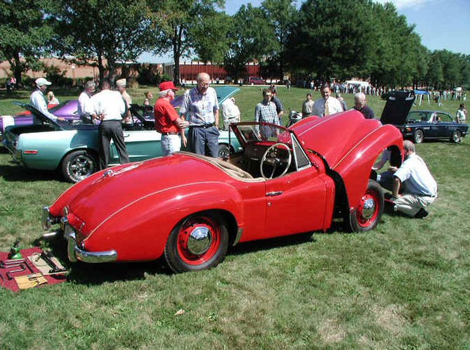 Jowett Jupiter on show USA