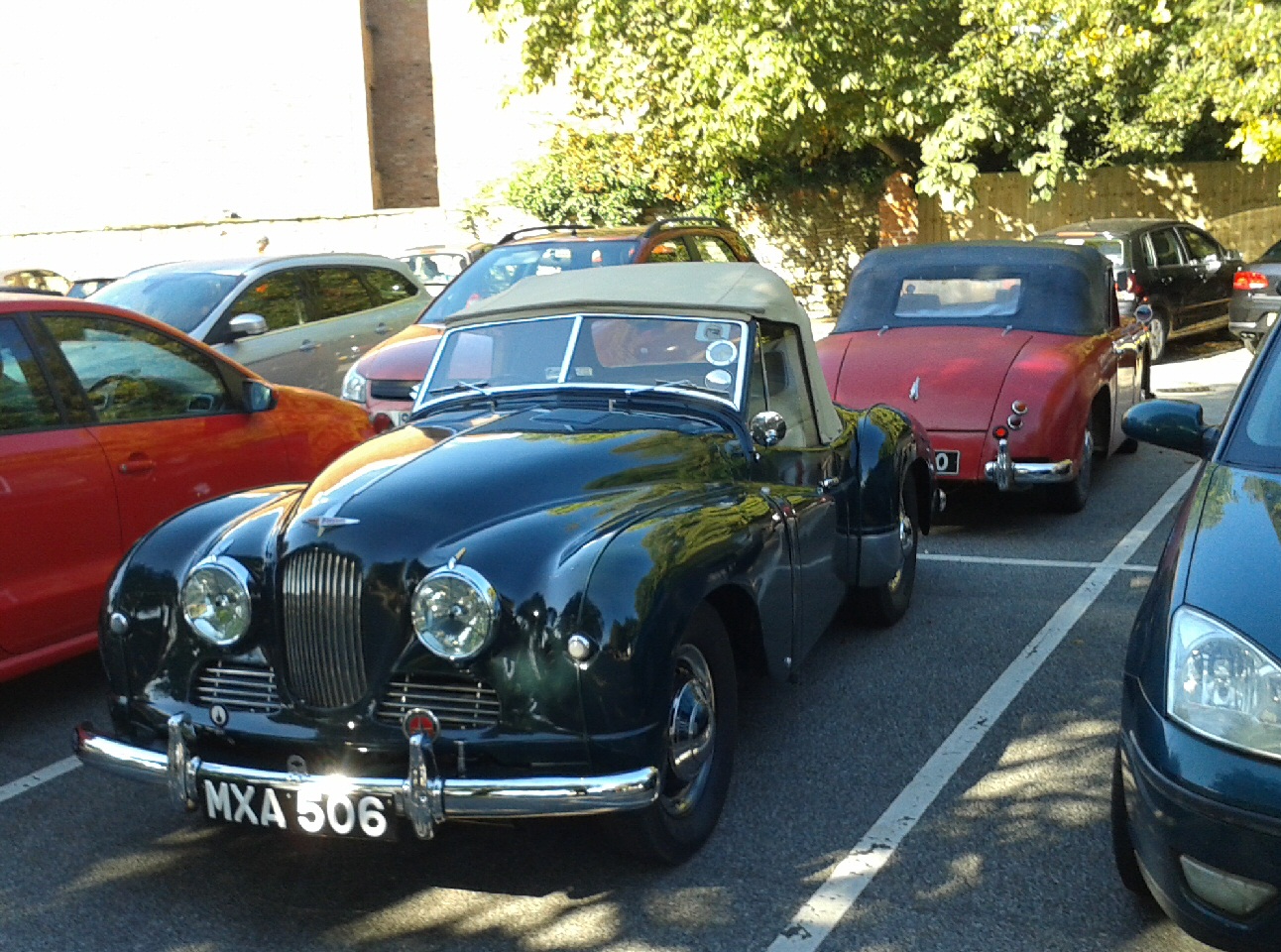 Jowett Jupiter at a JOAC meeting