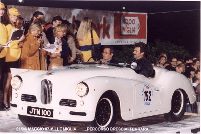 Jowett Jupiter in Mille Miglia Retro